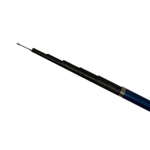 Undita telescopica, Adsinio, Din Fibra de sticla, 785g, 8m, Lungime Retractata 115cm, 7 sectiuni, Albastru-Negru