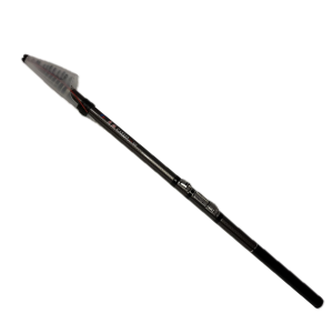 Lanseta telescopica, Adsinio, Fibra de carbon, 5, 4m, Inele de ghidare Ceramice Ingrosate, 289 g, Lungime Retractata77cm,11 elementi, gri inchis