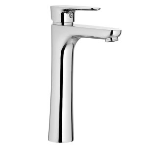 Baterie Lavoar, Adsinio, Inalta, Corp de Cupru, Pentru lavoar de blat, Apa calda si rece, Greutate 1100g, Inaltime 28cm, Finisaj de inalta calitate